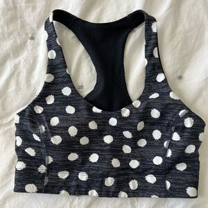 Outdoor Voices Polka Dot Sports Bra